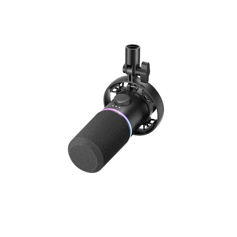 BOYA Castmic S60 Micrófono RGB Dinámico USB-C y XLR