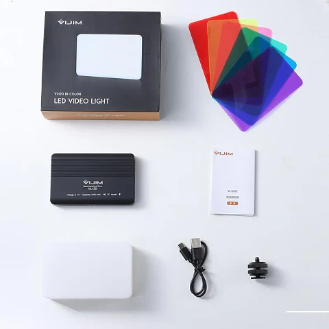 Vijim VL120 Lámpara de Leds Bicolor Con Difusor de Silicona