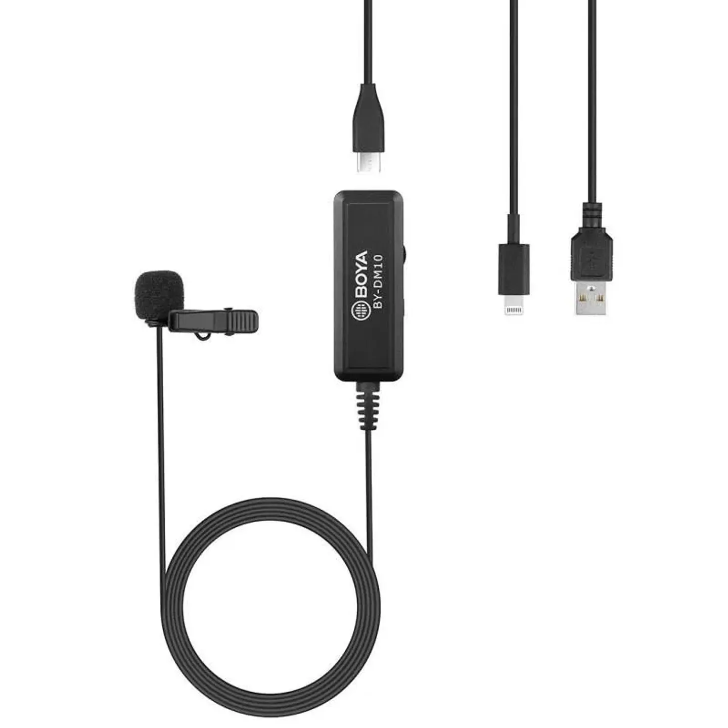 Boya BY-DM10 Micrófono Para Win, Mac y Iphone (conector Lightning) 1