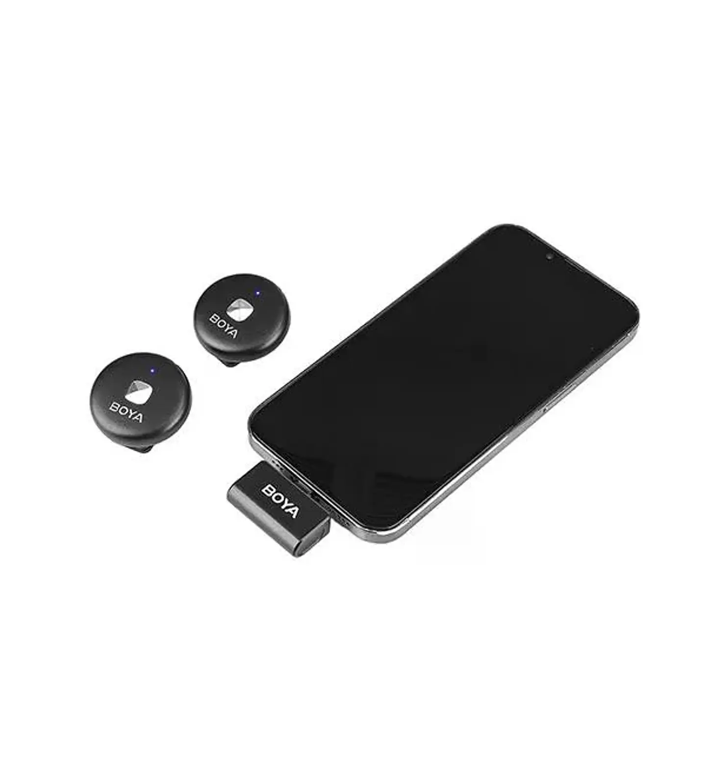 Boya Omic-D kit de micrófono doble inalámbrico conector Lightning (iPhone) 2