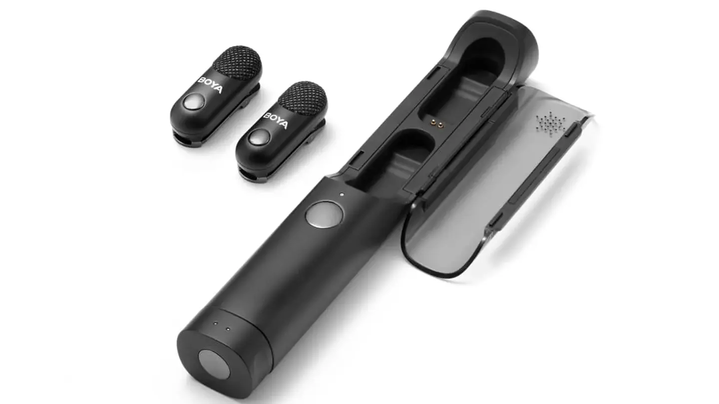 Boya BY-BOYA MAGIC 02 Mini Micrófono Inalámbrico USB-C y Lightning Al-Powered 1
