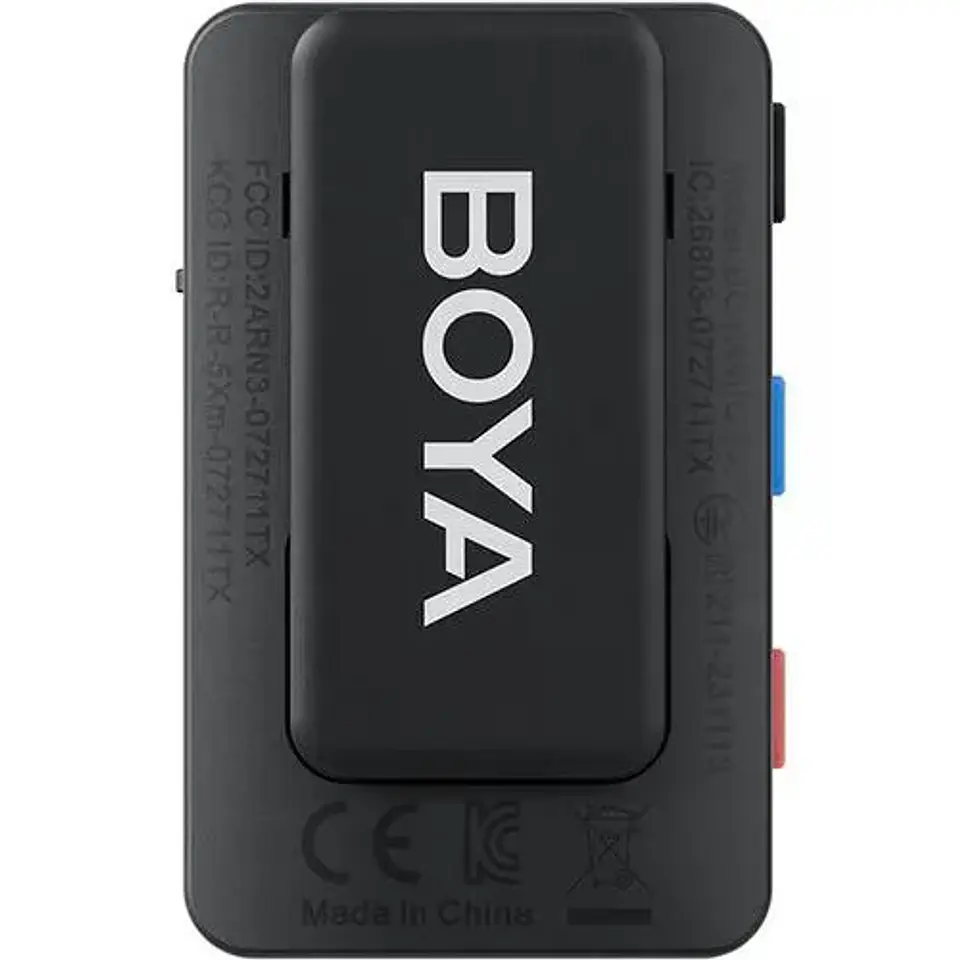 Boya BOYAMIC Micrófono Doble 3-EN-1 Con Grabadora y 300 Metros de Alcance 4