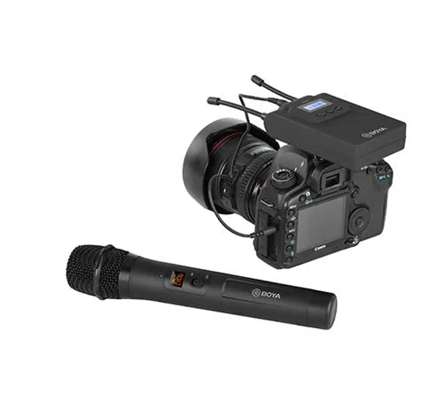 Boya BY-WM8 Pro-K3 Micrófono Inalámbrico de Mano 7
