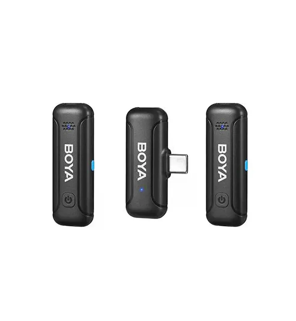 Boya BY-WM3T-U2 Mini 2.4GHz Micrófono Inalámbrico Conector USB-C 4