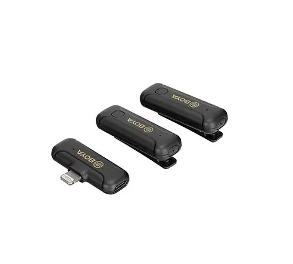 Boya BY-WM3T2-D2 Micrófono Inalámbrico Lightning Doble 50 metros 8