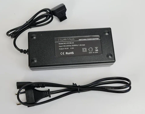 Iluminus Cargador V-mount tipo D-Tap
