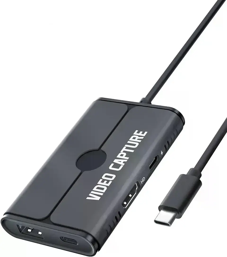Lemorele AC-08-1 Capturadora de Video HD 1080P 1