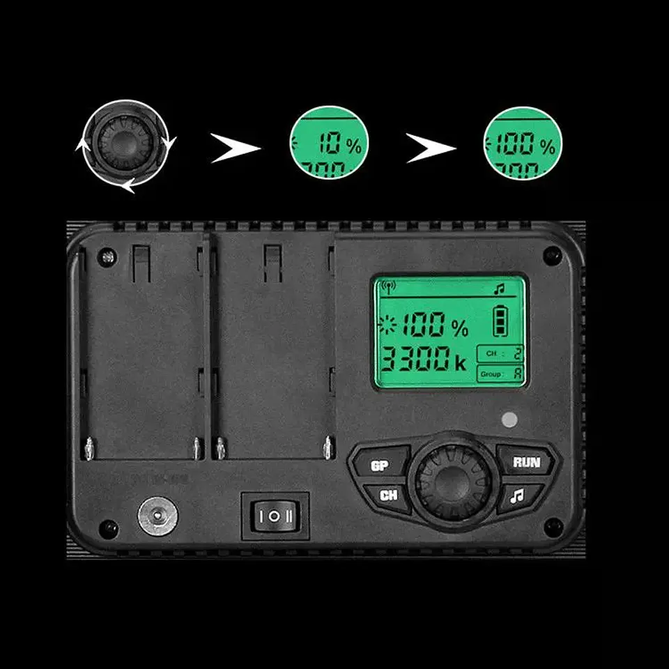 Triopo LED-200U Led Basculante 320 Leds 3