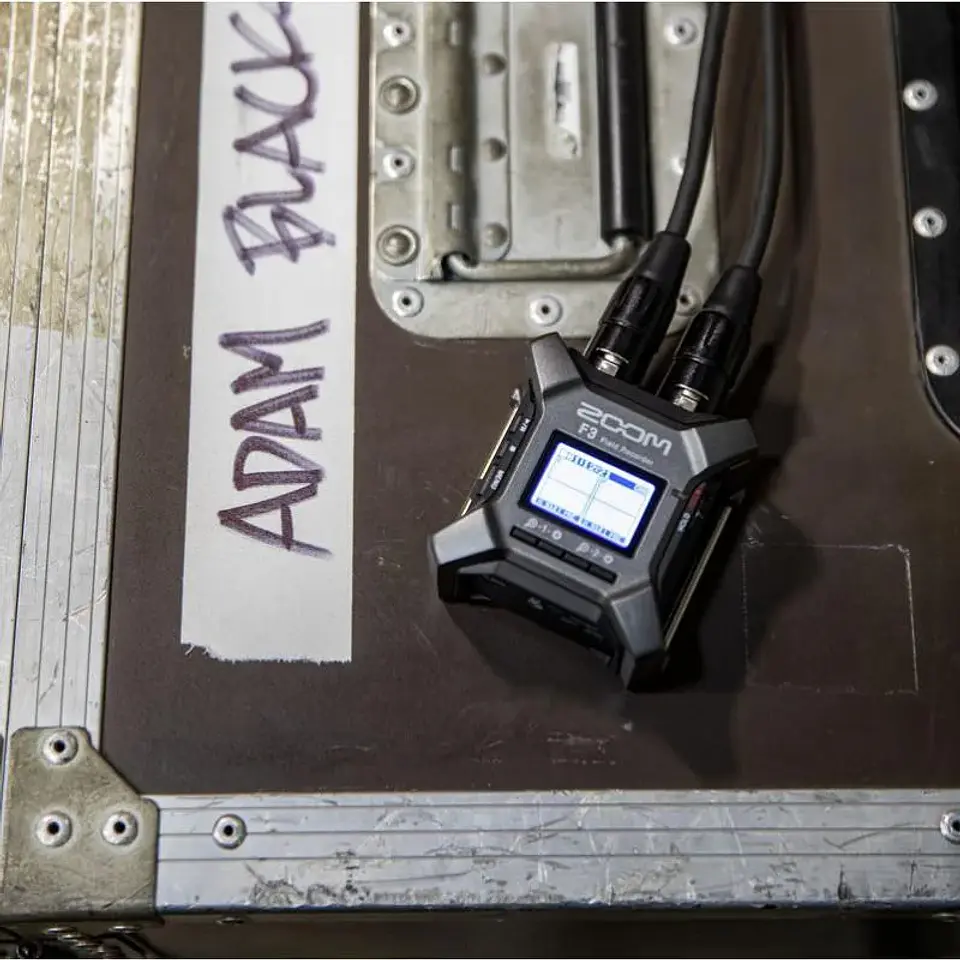 Zoom F3 Grabadora de Campo Compacta Entradas XLR 3
