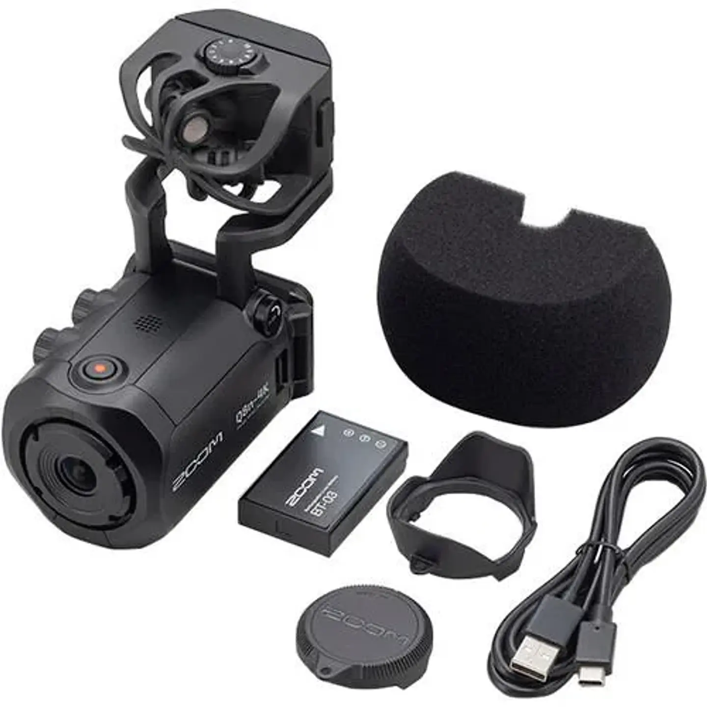Zoom Q8n-4K Cámara De Video 4K Con Captura de Audio Profesional 9