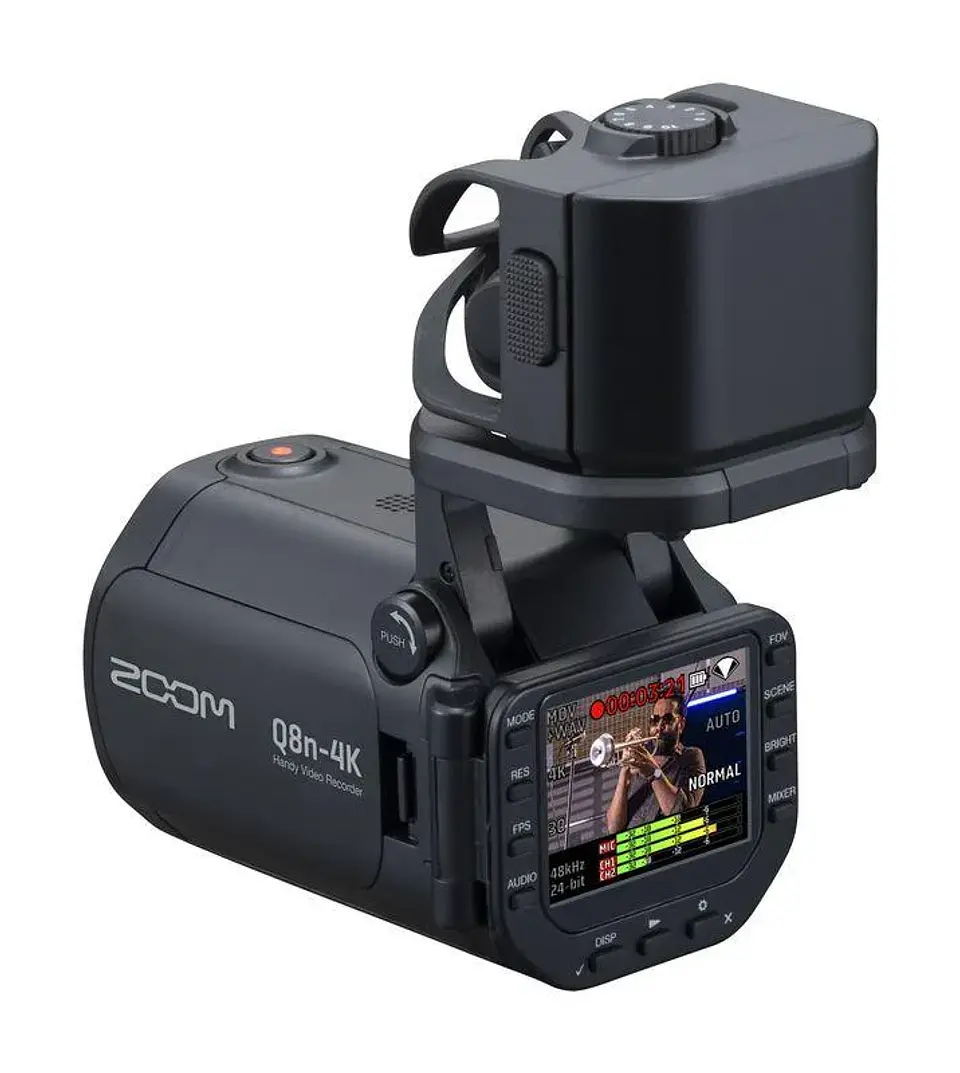 Zoom Q8n-4K Cámara De Video 4K Con Captura de Audio Profesional 10