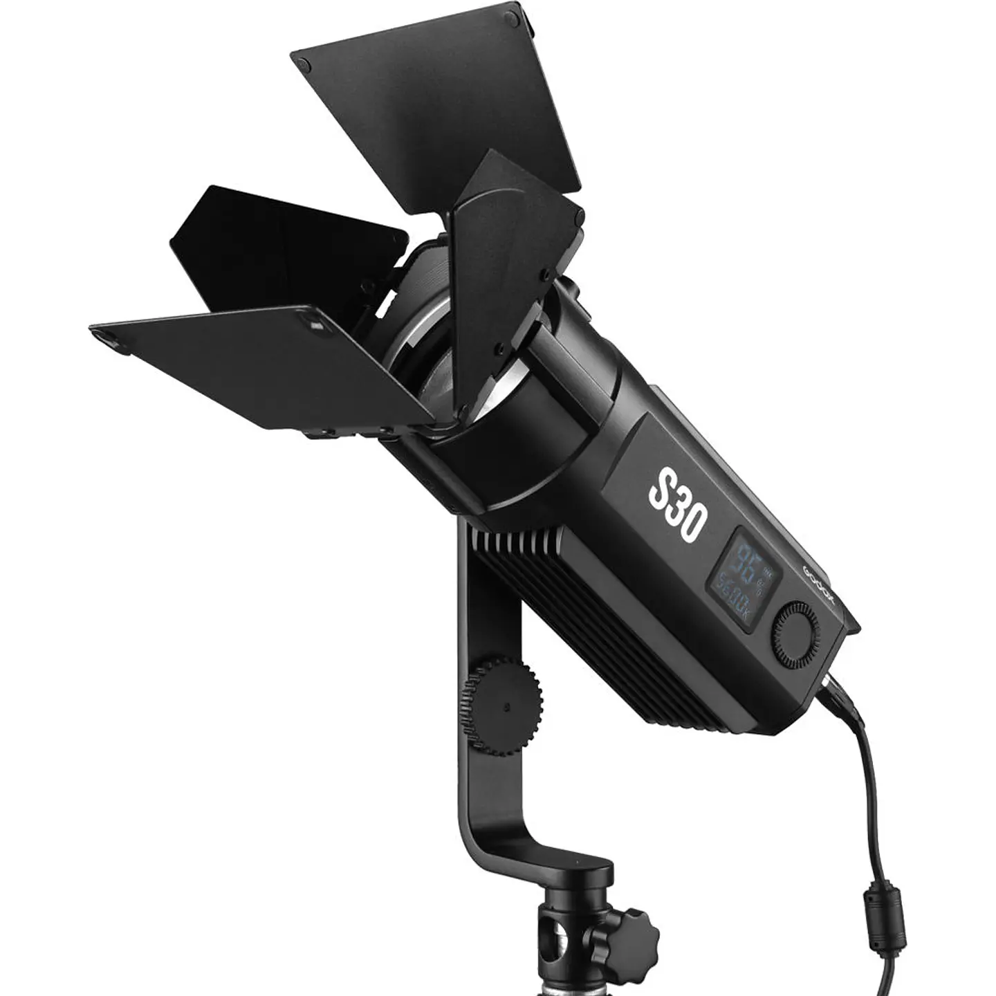 Godox S30 x 3 Maleta de 3 Luces Led Enfocable Con Accesorios S30-D 6