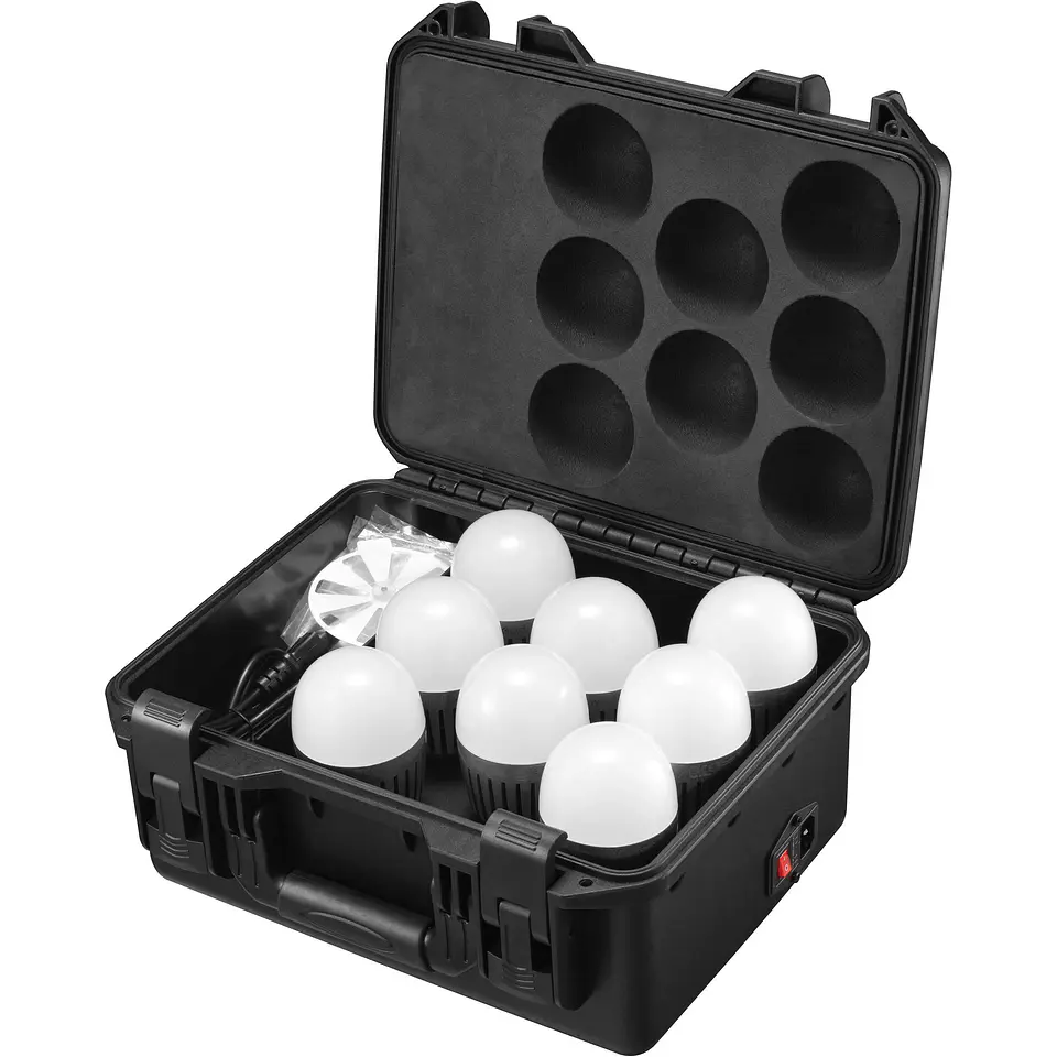Godox C7R KNOWLED RGBWW Creative Bulb (Kit de 8 luces) 1