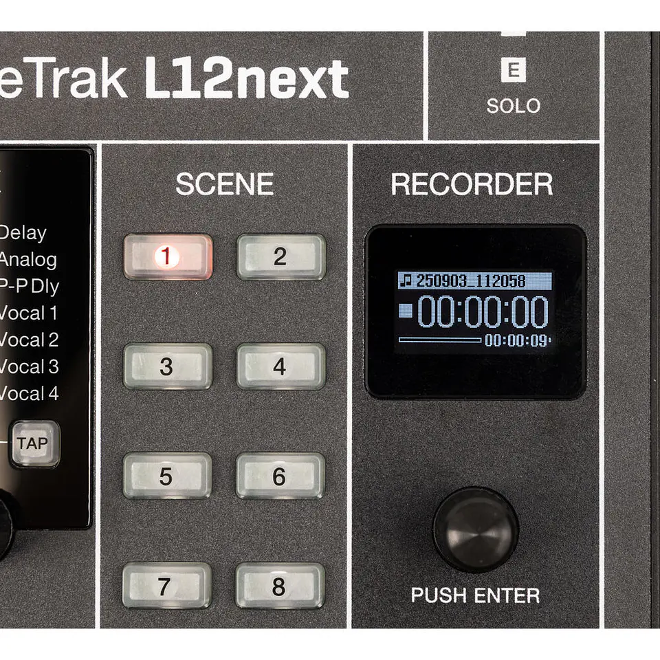 Zoom LiveTrak L12next Grabadora Multipista y Mezcladora Digital 17