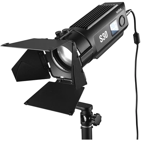 Godox S30 Luz Led Con Ángulo de Cobertura Variable -  Enfocable