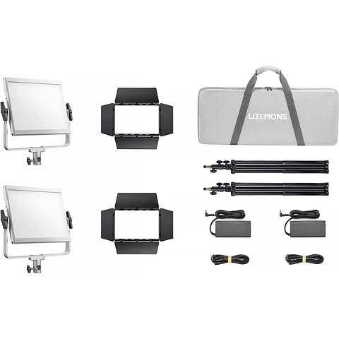 Godox Litemons LP400Bi Bi-Color LED Light Panel (Kit de 2 luces)