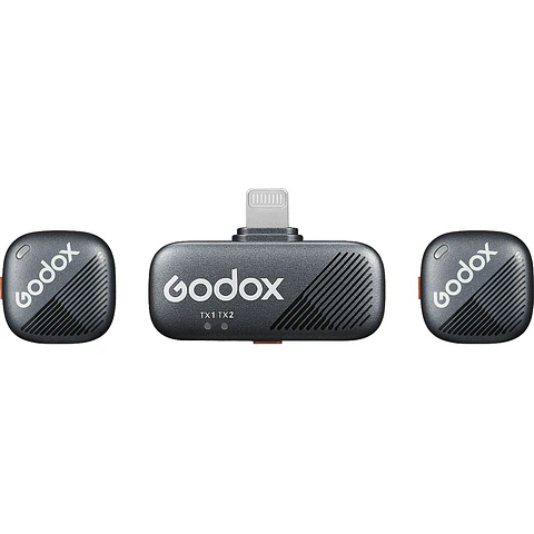 Godox Cube-SL Kit 2 Micrófono Inalámbrico Doble Con Conector lightning
