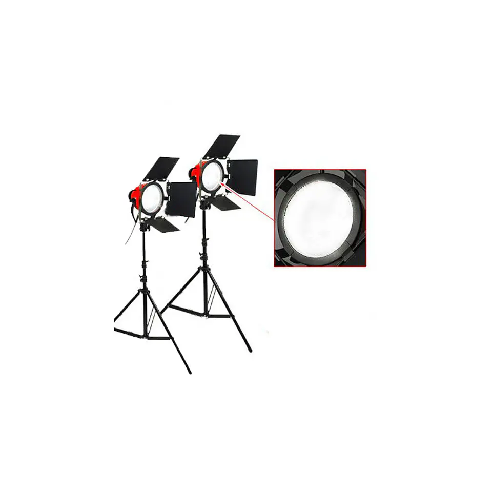 Iluminus Kit Redhead Bicolor 3 Cabezales + 3 Trípodes 3