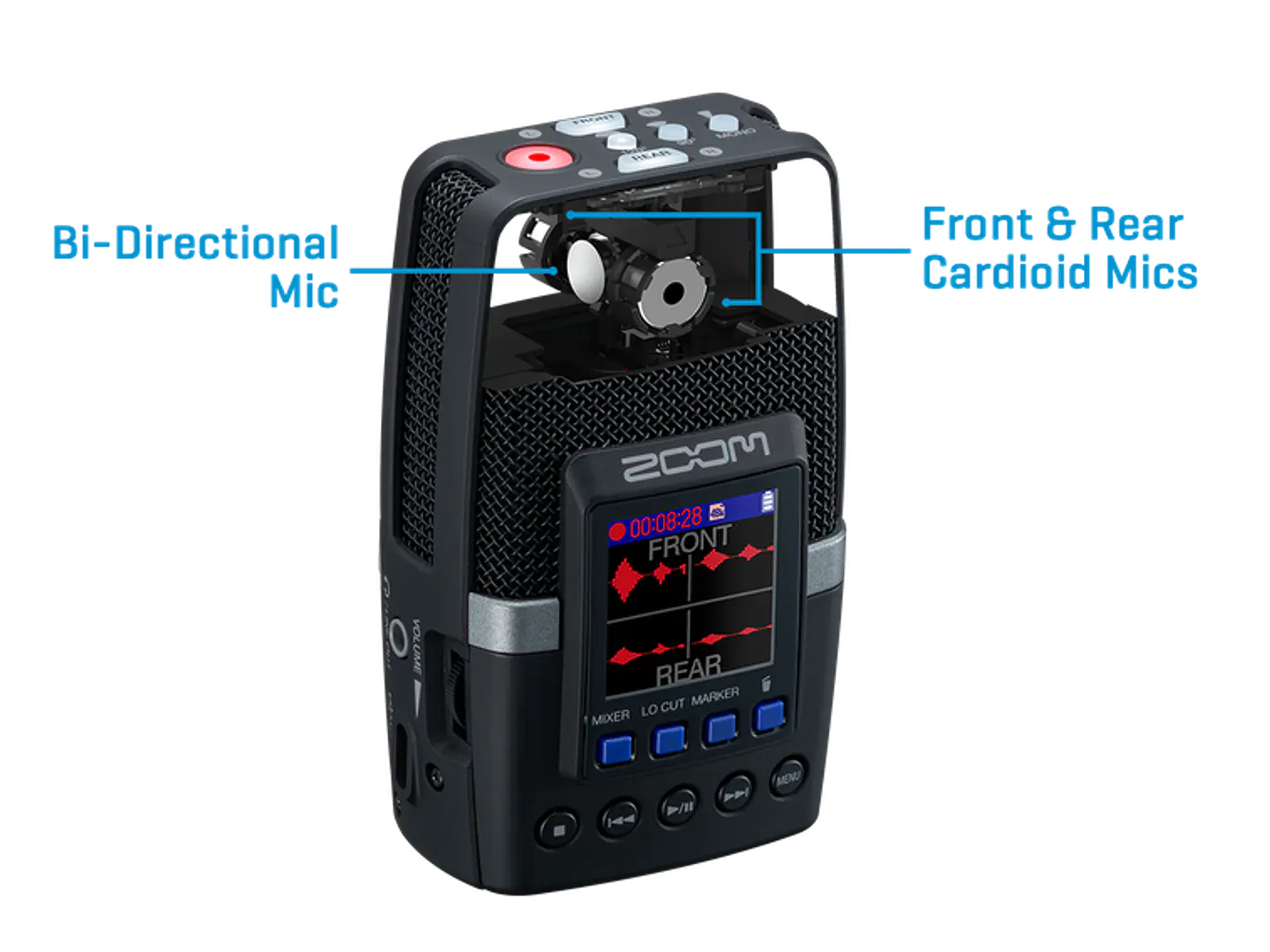 Zoom H2essential Grabadora  Multi-Mic 32-Bit Flotantes 26
