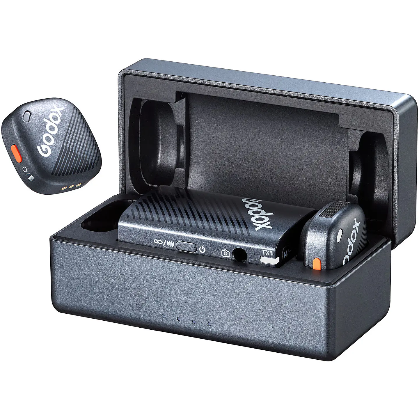 Godox Cube-C Combo Kit 2 Micrófono Doble Para Cámaras, USB-C y Lightning 14