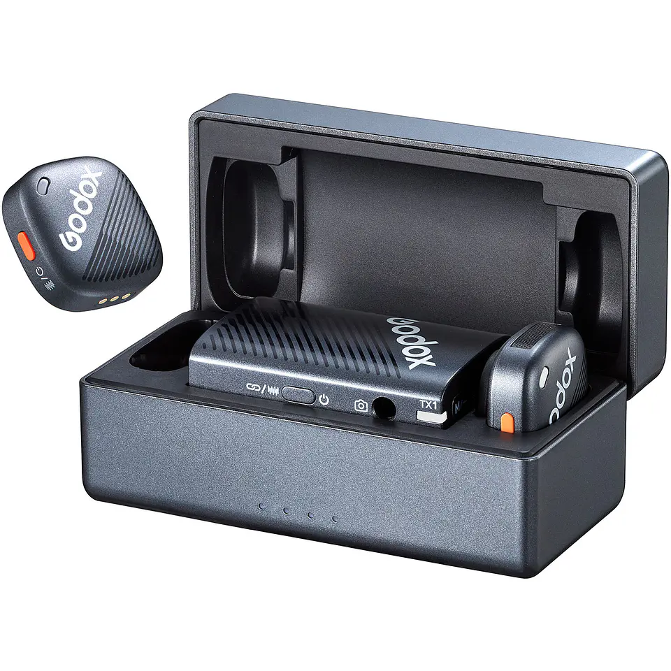 Godox Cube-C Combo Kit 2 Micrófono Doble Para Cámaras, USB-C y Lightning 14