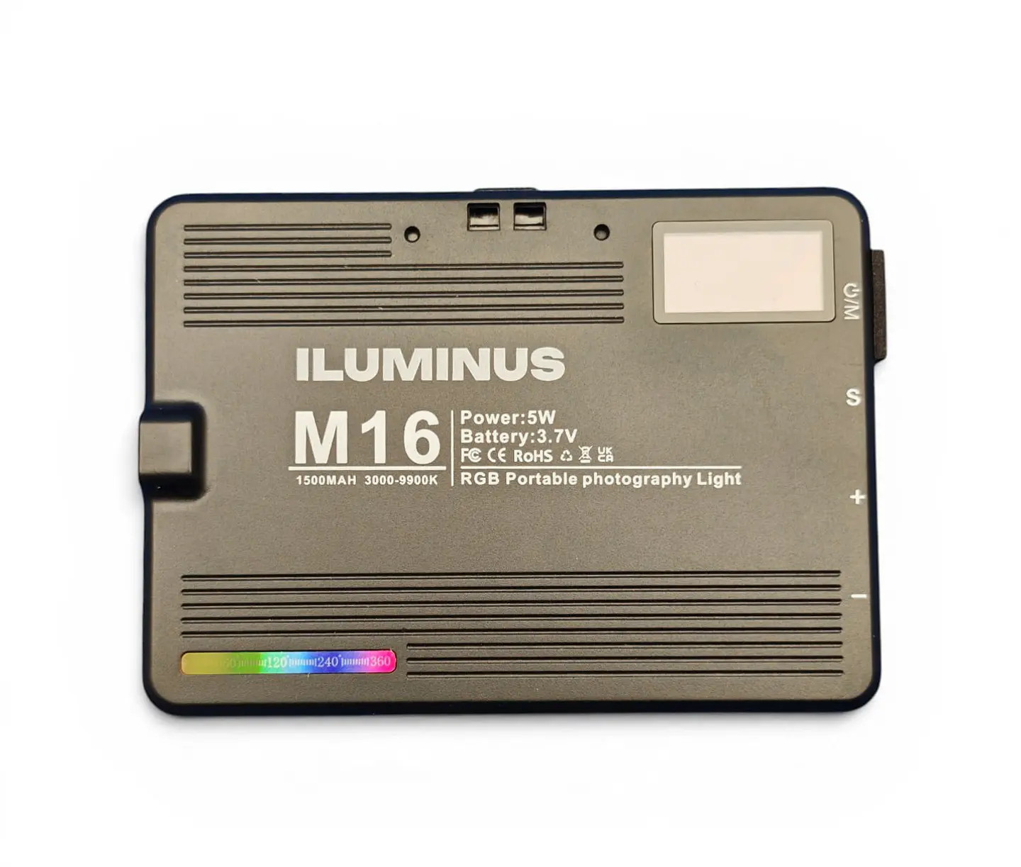 Iluminus IL-M16RGB Luz Led RGB Con Accesorios de Montaje 1