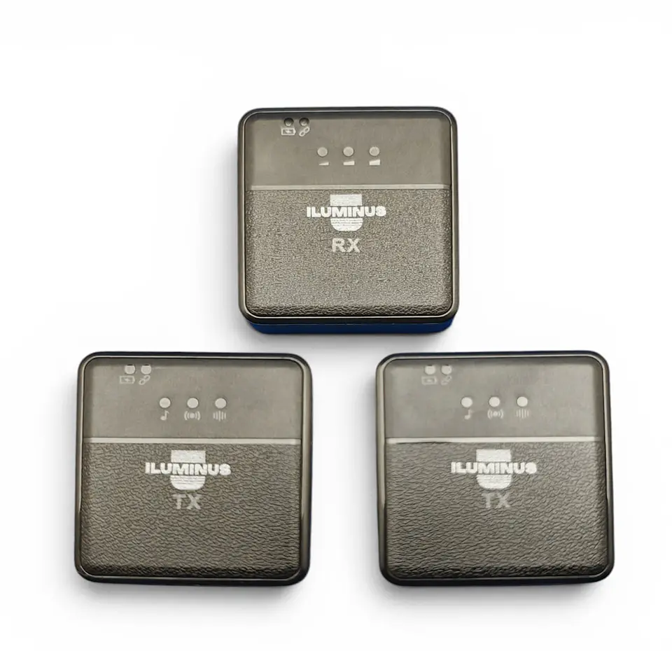 Iluminus IL-CR-S9 Micrófono Inalámbrico Doble Usb-C y Para Cámaras 1