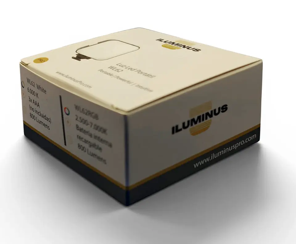 Iluminus IL-WL62-RGB Luz Compacta RGB Con Batería 4