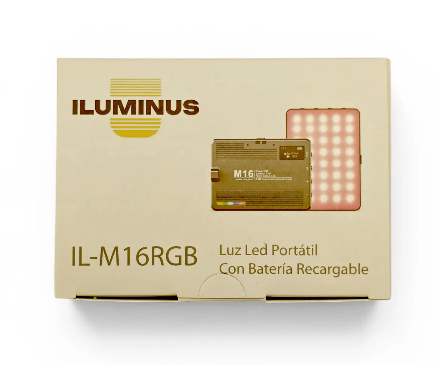 Iluminus IL-M16RGB Luz Led RGB Con Accesorios de Montaje 7