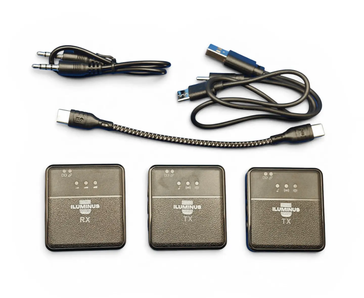 Iluminus IL-CR-S9 Micrófono Inalámbrico Doble Usb-C y Para Cámaras 6