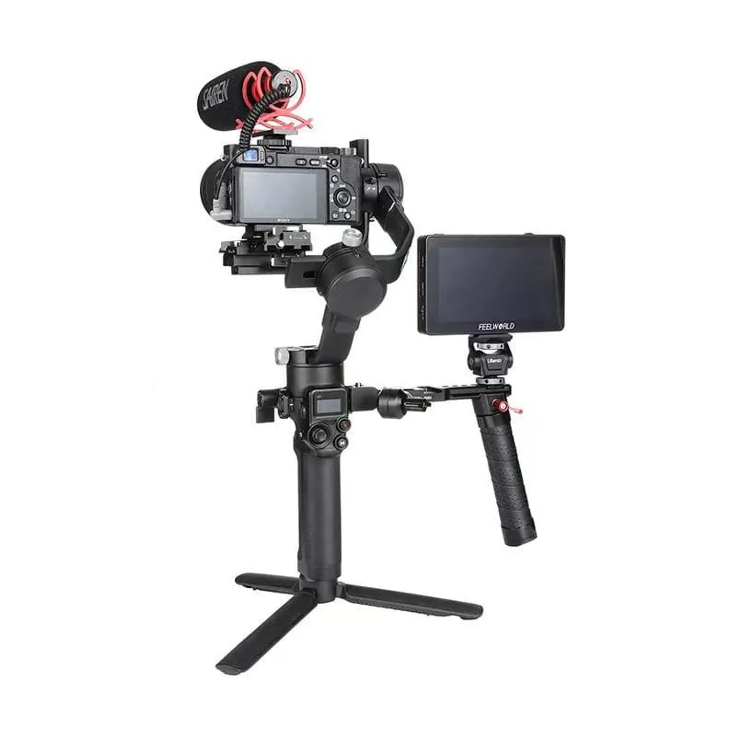 UuRig R083 Grip Plegable Para DJI RSC2/RS2 3