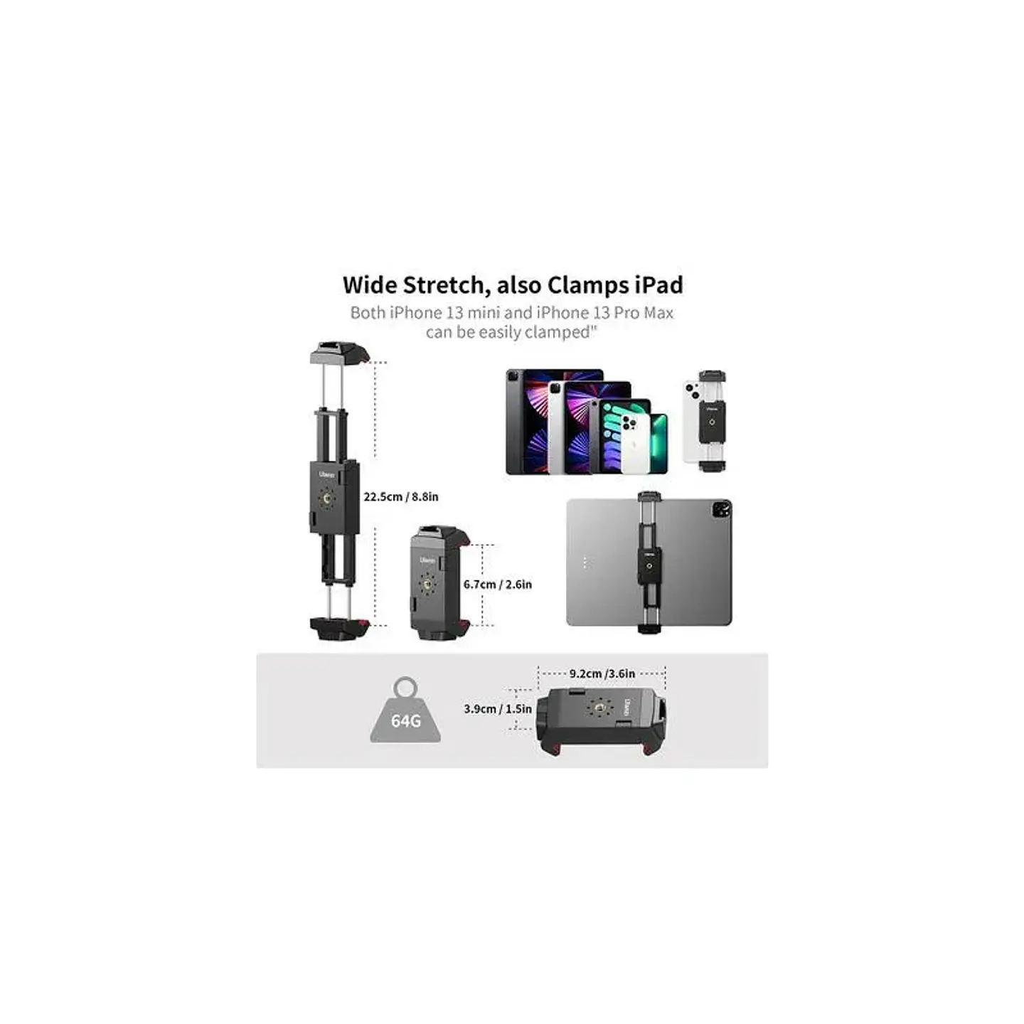 Ulanzi ST-29 Soporte Para Smartphone y Tablets 8