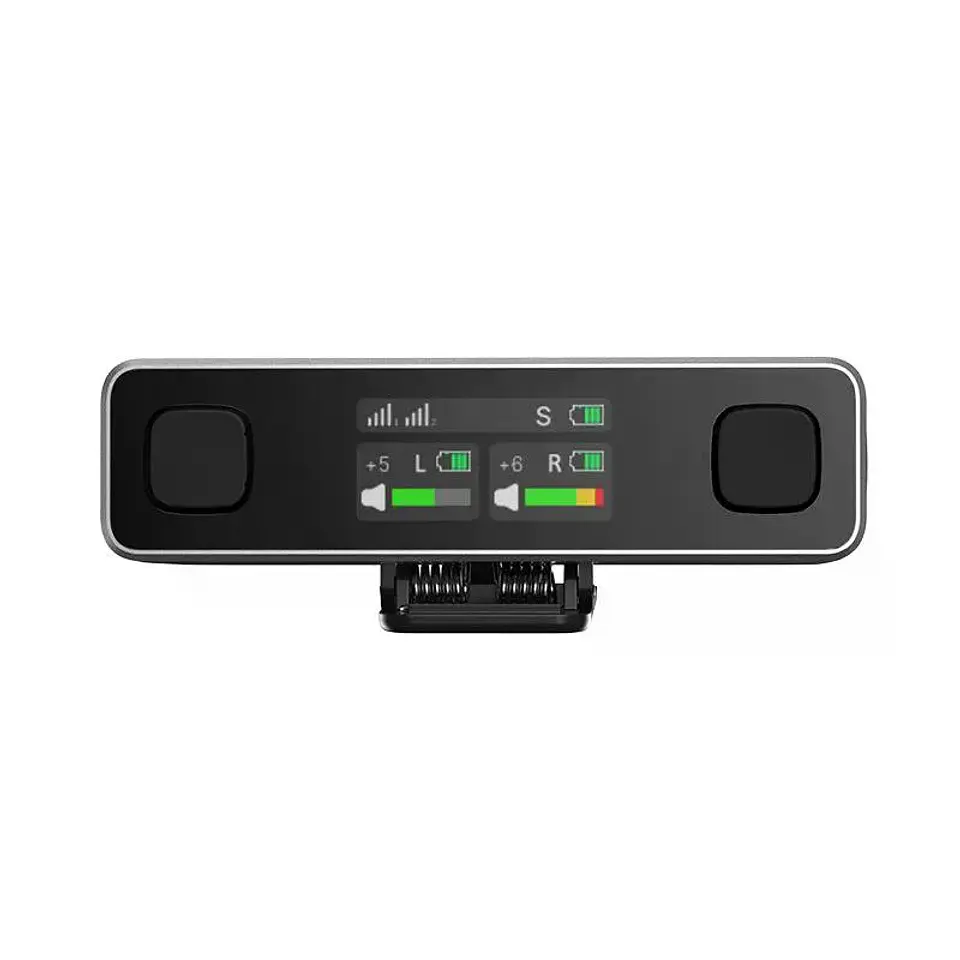 Ulanzi U-Mic AM18 Micrófono Lavalier Doble Hasta 100 Metros A018GBB1 5
