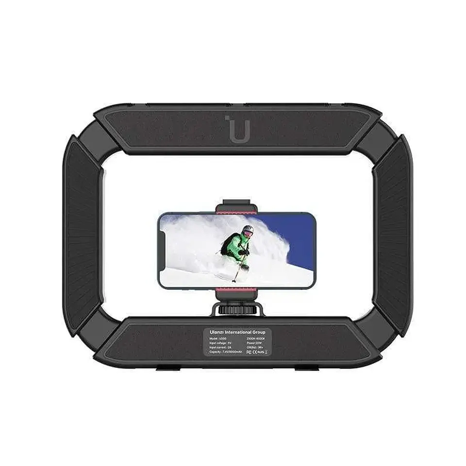 Ulanzi U200 Lámpara de Leds Anillo Rectangular 9