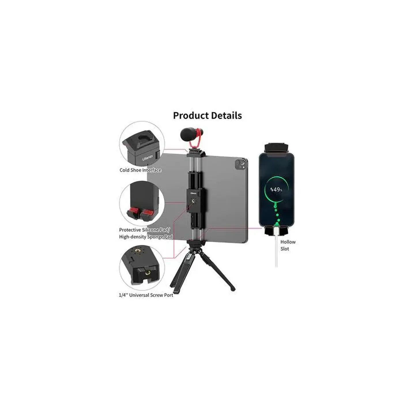 Ulanzi ST-29 Soporte Para Smartphone y Tablets 10
