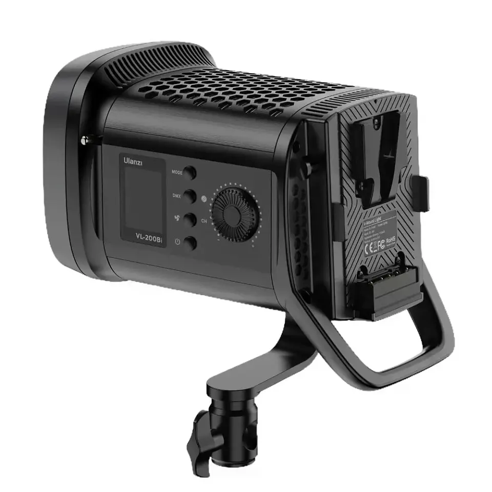 Ulanzi VL-200Bi Led Bicolor 200W Con Fuente de Poder P016 4