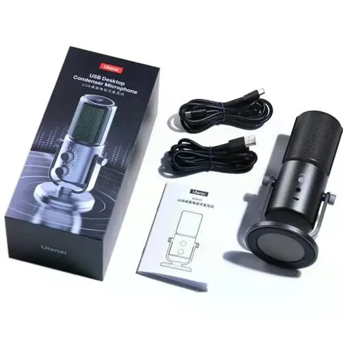 Ulanzi Micrófono Condensador Con Control de Tono Conector USB  3335 9