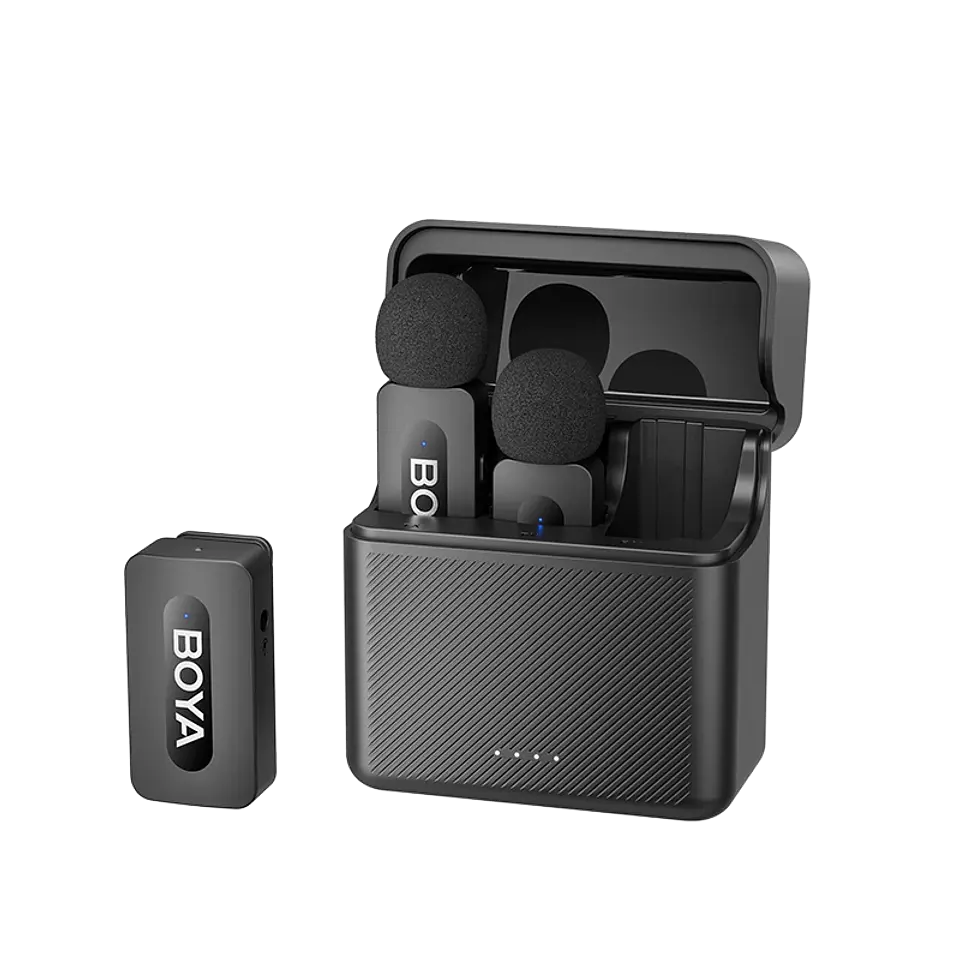 Boya BY-V35 Micrófono Inalambrico Doble 3,5mm Para Cámaras 1