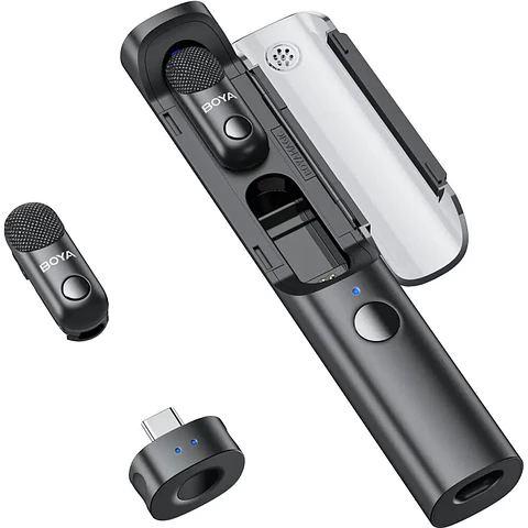 Boya BY-BOYA MAGIC 05 Mini Micrófono Inalámbrico doble Al-Powered