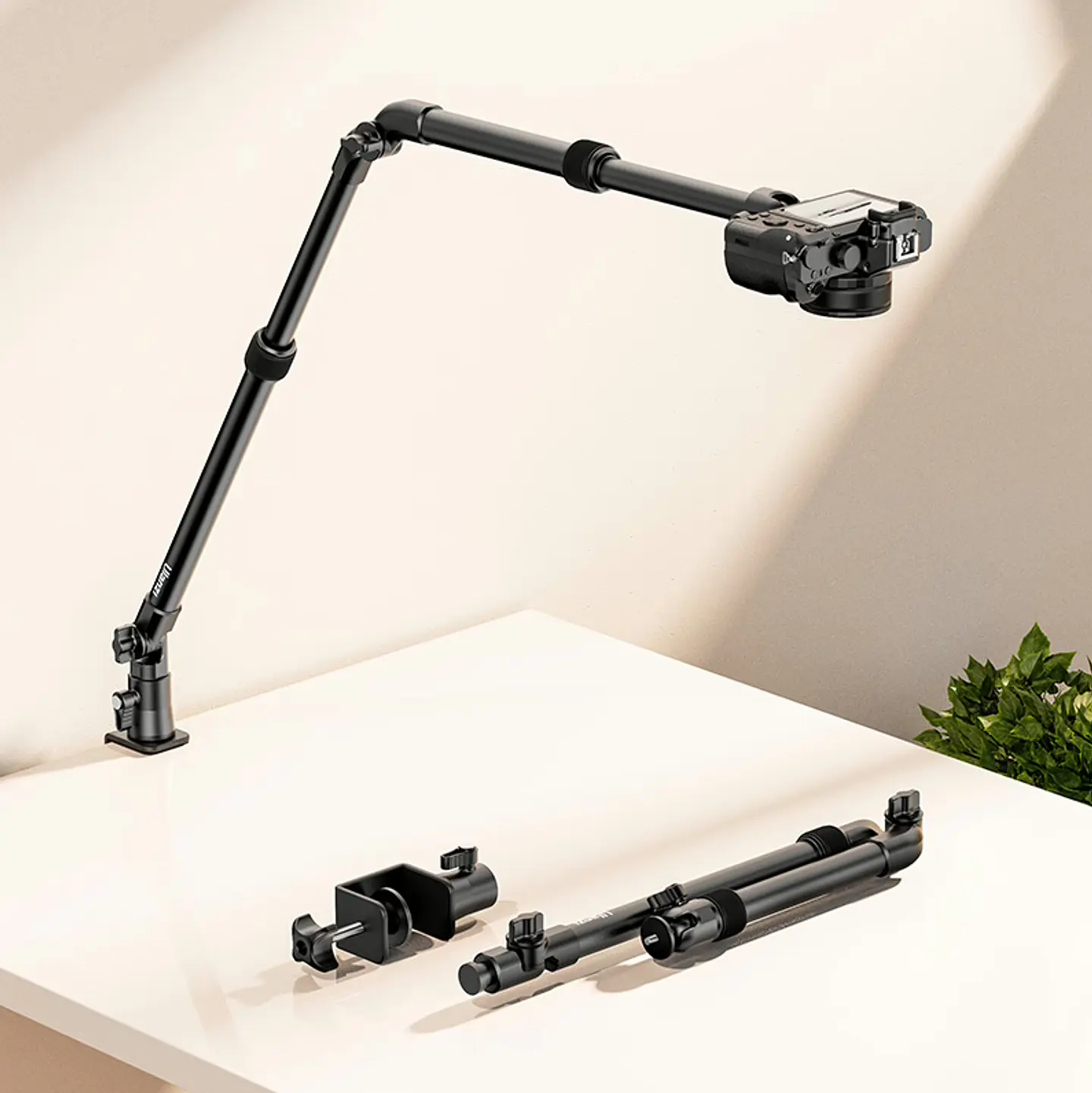 Ulanzi ZJ02 Soporte de Escritorio con Brazo Ajustable 9