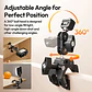 Ulanzi C084 Kit Pinza CO78 Con Cabezal Doble Bola - Miniatura 8