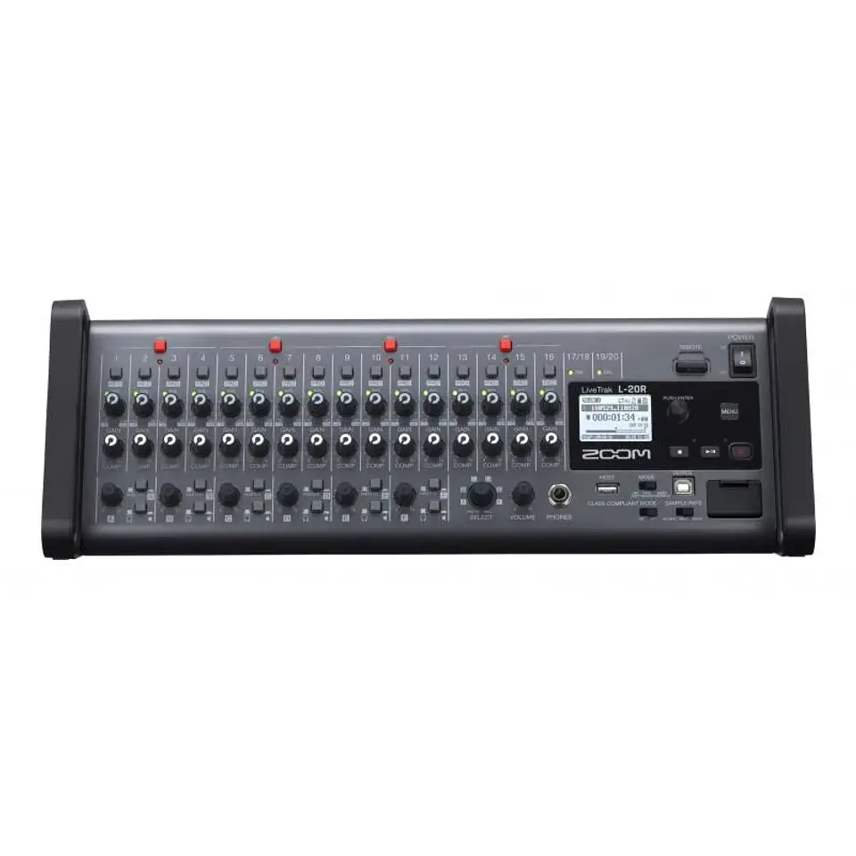 Zoom Livetrak L-20R Consola Rackeable 3