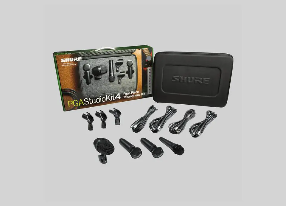 Shure PGASTUDIOKIT4 · Kit de micrófonos 1