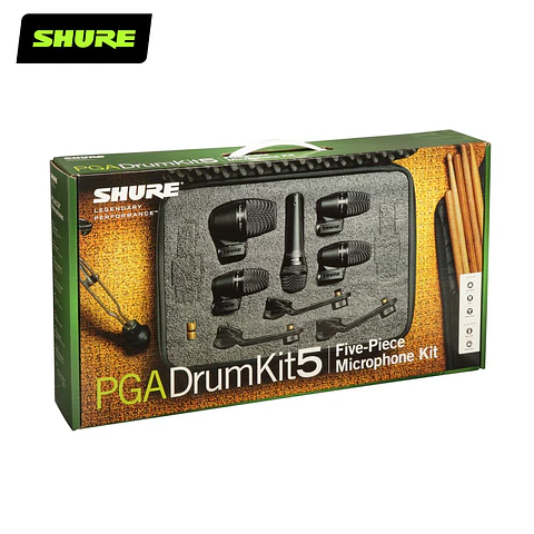 Shure PGADRUMKIT5 · Kit de micrófonos