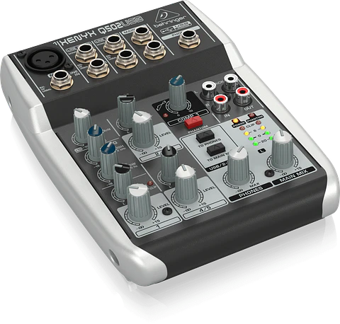Behringer Q502USB · Mezcladora USB