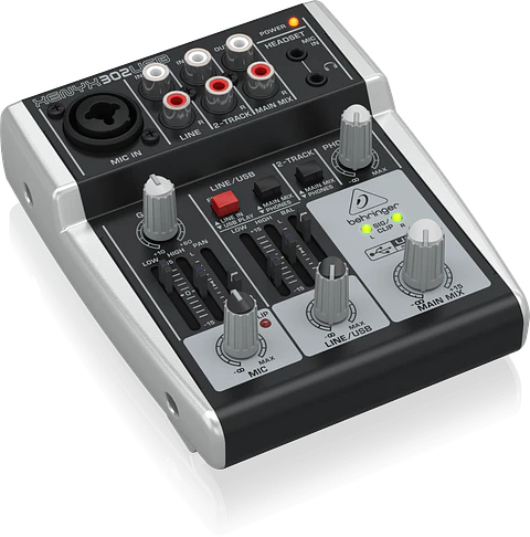 Behringer 302USB · Mezcladora USB