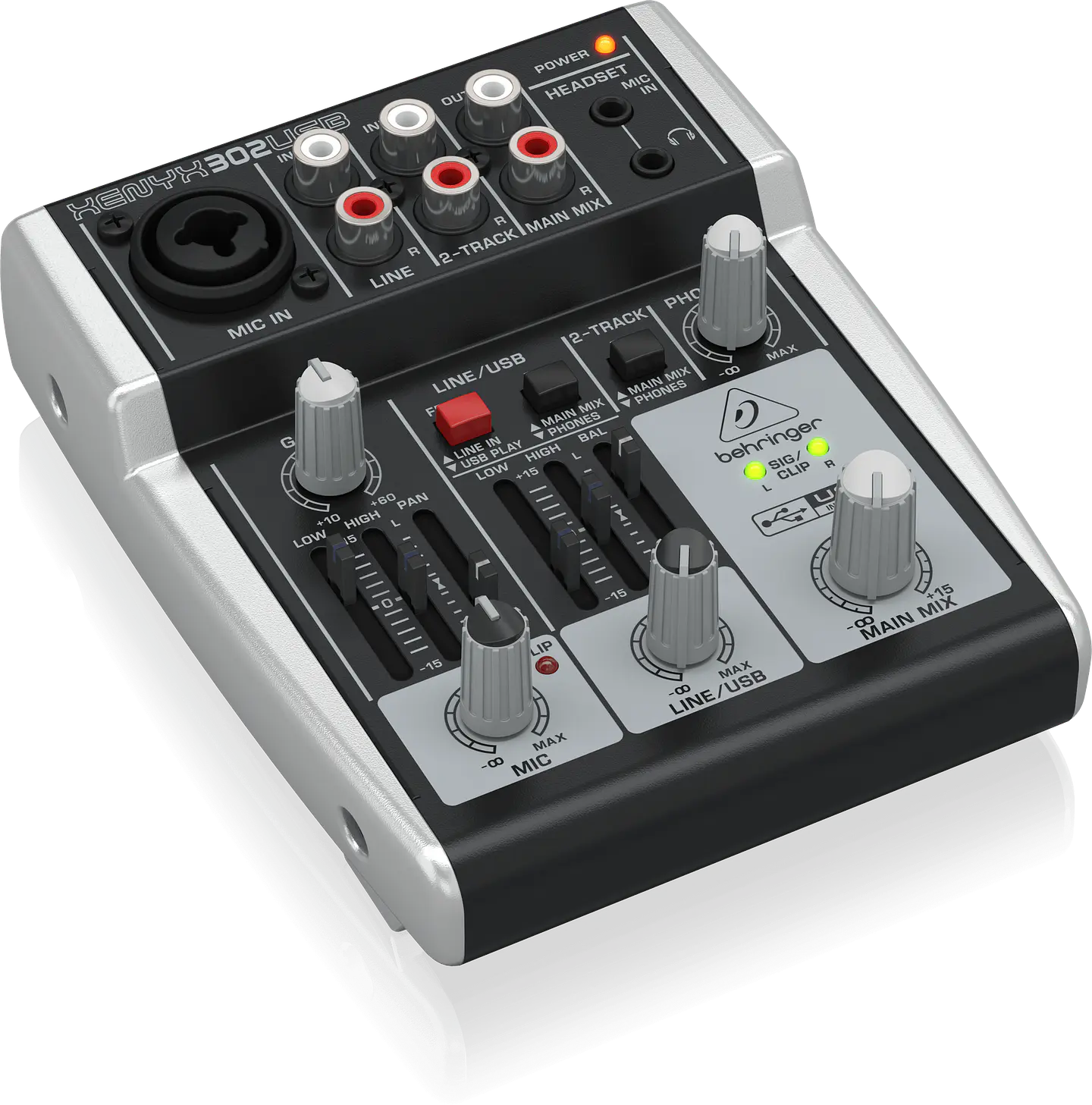 Behringer 302USB · Mezcladora USB 1