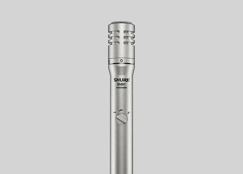 Shure SM81-LC · Micrófono