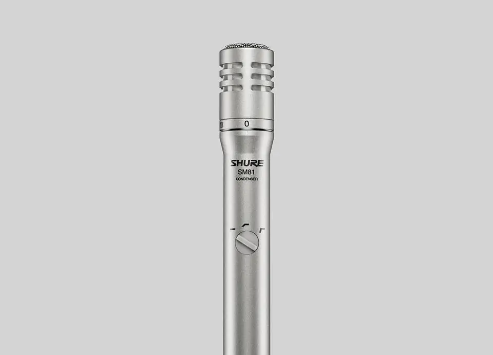 Shure SM81-LC · Micrófono 1