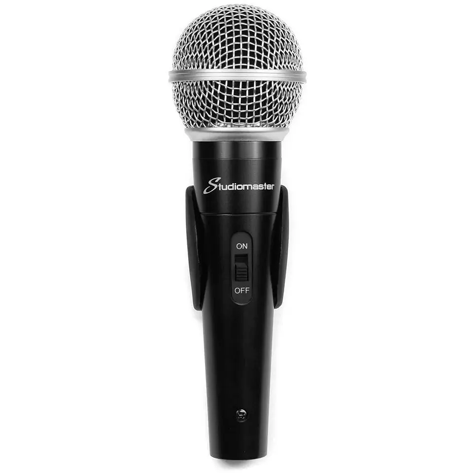 Studiomaster/Carlsbro KM52 Microfono Dinamico c/ switch on/off (unidad) 3